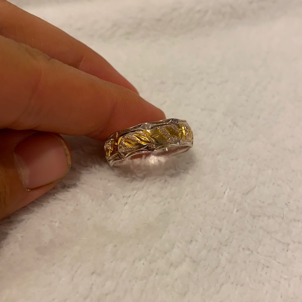 Sterling silver Hawaiian ring